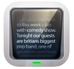 Teleprompter Pro for iOS Logo
